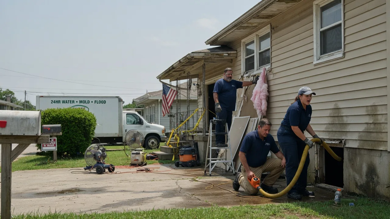 Water Damage Repair in East Greenwich, RI near me